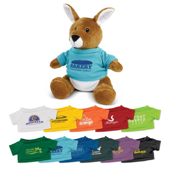 117007 Kangaroo Plush Toy Thumbnail